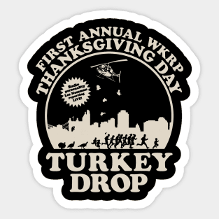 Turkey Drop Classic Sticker